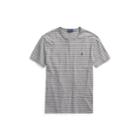 Ralph Lauren Custom Slim Fit Cotton T-shirt Grey Hthr/spring Hthr