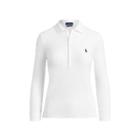 Ralph Lauren Slim Fit Stretch Polo Shirt White