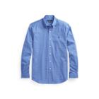Ralph Lauren Classic Fit Plaid Poplin Shirt Blue/white Multi