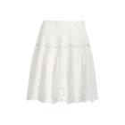 Ralph Lauren Lace-embroidered Skirt White
