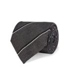 Ralph Lauren Regimental-stripe Tie Charcoal/black