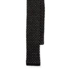 Polo Ralph Lauren Pin-dot Knit Cashmere Tie Navy/white