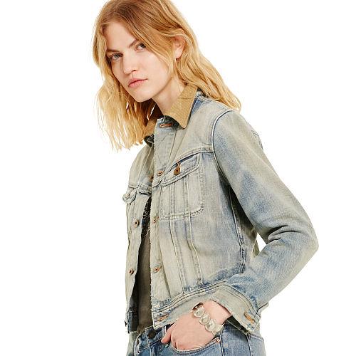 Ralph Lauren Denim & Supply D & S Webster Cropped Jacket Bronson
