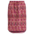 Ralph Lauren Lauren Ikat-print Crepe Skirt