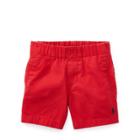 Ralph Lauren Cotton Chino Short Deep Orangey Red 9m