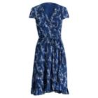 Ralph Lauren Floral Gauze Wrap Dress Floral