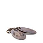 Ralph Lauren Brass Dog-tag Necklace Vintage Brass
