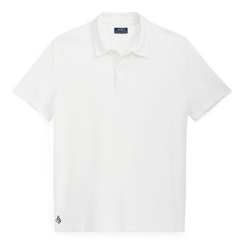 Polo Ralph Lauren Classic Fit Cotton Mesh Polo Deckwash White
