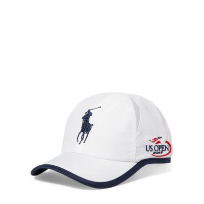 Ralph Lauren Us Open Crosscourt Twill Cap White W/ French Navy