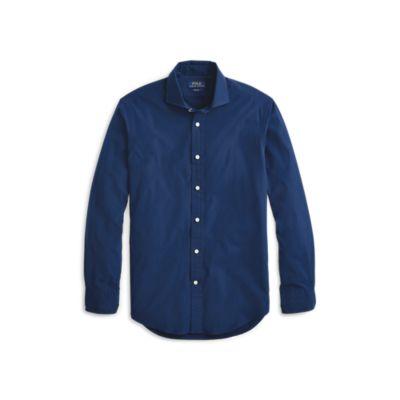 Ralph Lauren Classic Fit Poplin Shirt Eastside Royal