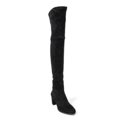 Ralph Lauren Suede Over-the-knee Boot Black