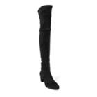 Ralph Lauren Suede Over-the-knee Boot Black