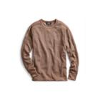 Ralph Lauren Waffle-knit Cotton Crewneck Brick Siro Heather