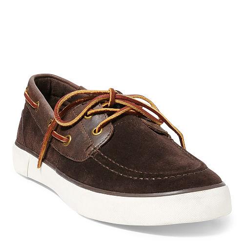 Polo Ralph Lauren Rylander Suede Sneaker Dark Brown/dark Brown