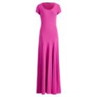 Ralph Lauren Jersey Scoopneck Maxidress Spring Begonia Xsp