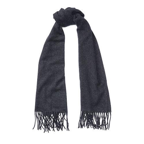 Polo Ralph Lauren Cashmere-wool Scarf Dark Smoke Heather