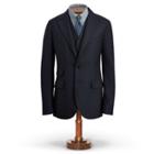 Ralph Lauren Birdseye Wool Suit Jacket Navy