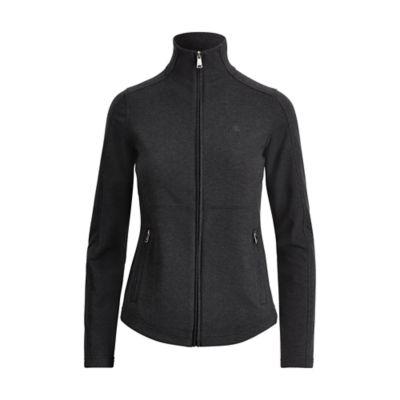 Ralph Lauren Stretch Cotton Full-zip Jacket Dark Gents Heather