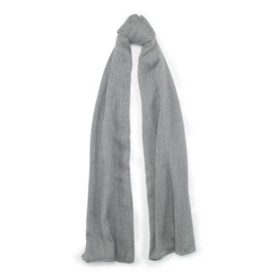 Ralph Lauren Cash Sf-oblong Scarf-cashmere Light Grey Melange