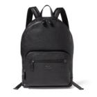 Ralph Lauren Pebbled Leather Backpack Black