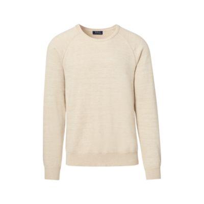 Ralph Lauren Cotton Crewneck Sweater Sand