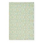 Ralph Lauren Floral Crinkled Silk Scarf Green Multi