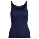 Ralph Lauren Ribbed Cotton Tank Top Cruise Navy