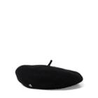 Ralph Lauren Basque Wool Beret Black