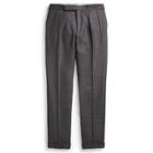 Ralph Lauren Tick-weave Suit Trouser Grey/black