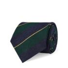 Ralph Lauren Regimental-stripe Tie Navy/green/gold