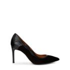 Ralph Lauren Eulee Suede-nappa-leather Pump Black