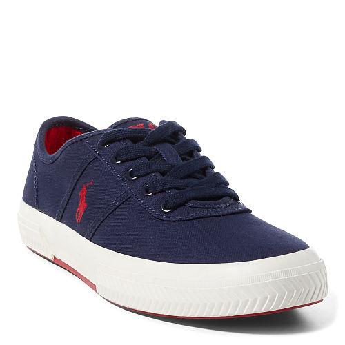 Polo Ralph Lauren Tyrian Canvas Low-top Sneaker Newport Navy