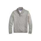 Ralph Lauren Cotton-blend-fleece Pullover Light Grey Melange