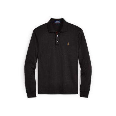 Ralph Lauren Classic Fit Long-sleeve Polo Polo Black