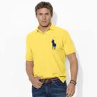 Polo Ralph Lauren Classic Fit Cotton Mesh Polo Fall Yellow Tall