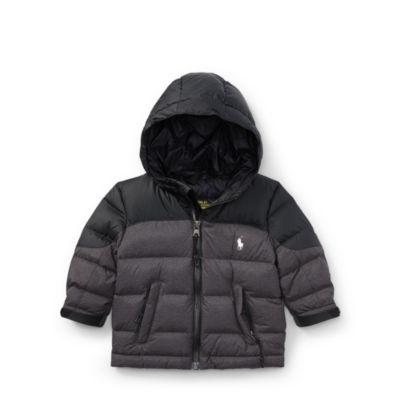 Ralph Lauren Ripstop Down Jacket Grey Heather 6m