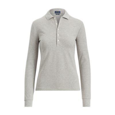 Ralph Lauren Women's Polo Shirt Andover Heather
