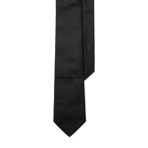 Polo Ralph Lauren Solid Silk Repp Tie Black