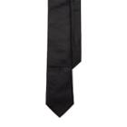 Polo Ralph Lauren Solid Silk Repp Tie Black