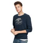 Ralph Lauren Denim & Supply Cotton Jersey Graphic Pullover Supply Indigo