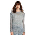 Ralph Lauren Denim & Supply Knit Cotton-linen Sweater Washed Indigo Marl