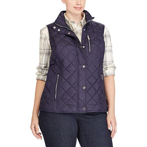 Ralph Lauren Lauren Woman Diamond-quilted Vest