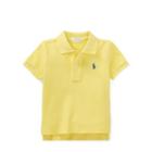 Ralph Lauren Cotton Mesh Polo Shirt Beekman Yellow 3m