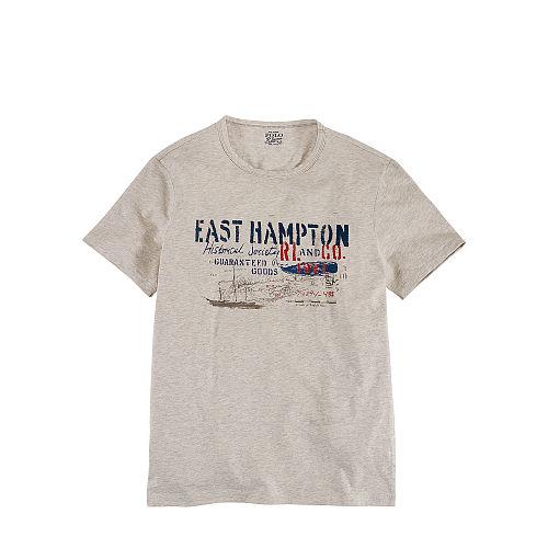 Polo Ralph Lauren Custom East Hampton T-shirt Light Sport Heather