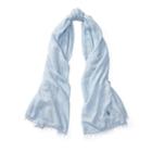Polo Ralph Lauren Viscose-cashmere Scarf Chambray