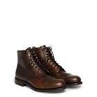 Ralph Lauren Livingstone Leather Boot Tan