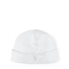 Ralph Lauren Cotton Interlock Hat White