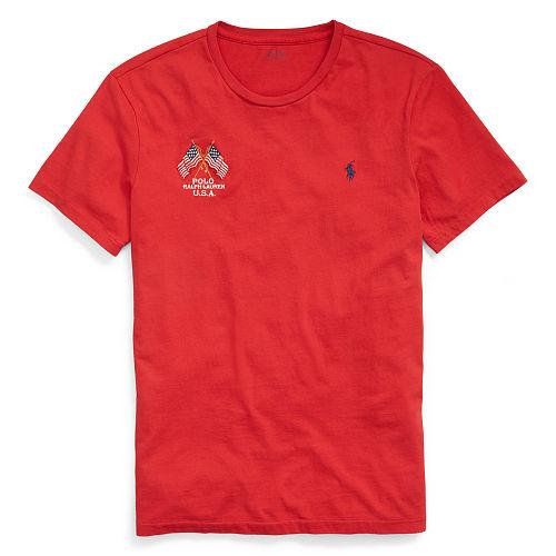 Polo Ralph Lauren Custom Slim Fit Cotton T-shirt Rl 2000 Red