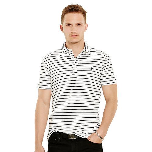 Polo Ralph Lauren Custom-fit Featherweight Polo White/polo Black 2