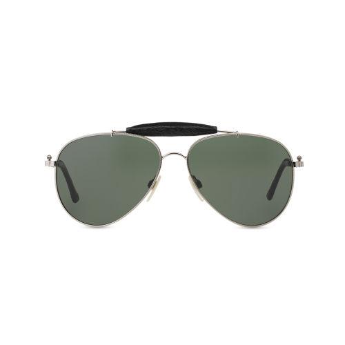 Ralph Lauren Western Pilot Sunglasses Black/silver
